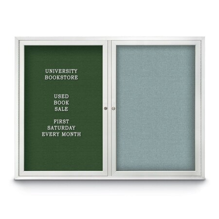 United Visual Products Corkboard, 72"x48", Deep Burgundy/Bronze UV434H-BRONZE-DBURGU